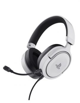 Trust GXT 498 Forta Auriculares Gaming para PS5 Negro/Blanco