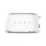 Smeg TSF02WHEU Tostadora 2 Ranuras Largas 1500W Blanco