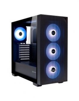 Caja ATX UNYKAch Revelat Mesh Black 4x ARGB Cristal Templado E-ATX USB-C