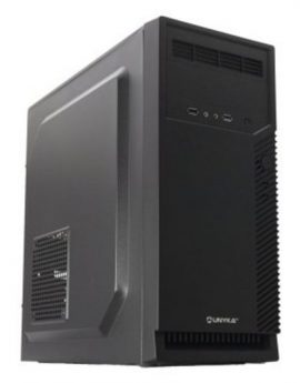 Caja Atx Semitorre Unykach Aero C30Negro 2 Bahias de 5.25 Usb3.0 y 2.0 Sin Fuente de Alimentacion
