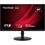 Viewsonic VA VA2408-HDJ pantalla para PC 61 cm (24') 1920 x 1080 Pixeles Full HD LED Negro