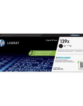 Tóner Original HP nº139X XL Alta Capacidad/ Negro