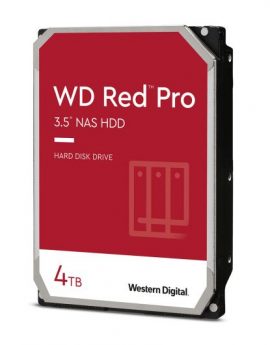 Western Digital Red Pro HDD 4TB 7200 RPM 256MB 3.5' Sata