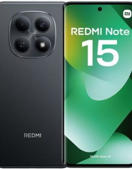 Smartphone Xiaomi Redmi Note 15 8GB/ 128GB/ 6.77'/ Negro