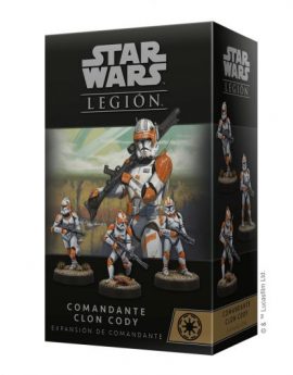 Juego de Mesa Star Wars Legion Comandante Clon Cody Edad Recomendada 14 Años