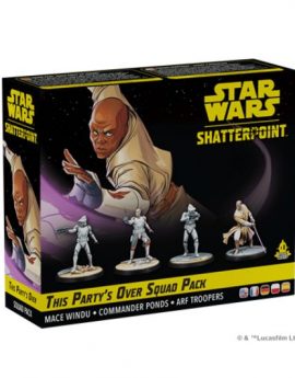 Juego de Mesa Star Wars Shatter Point His Partys Over Squad Pack
