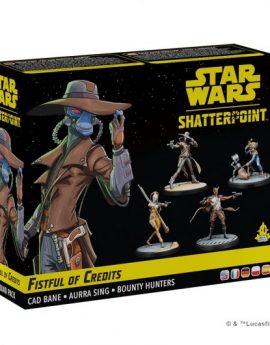 Juego de Mesa Star Wars Shatterpoint Fistful Of Credits Cad Bane Squad Pack Edad Recomendada 14 Años