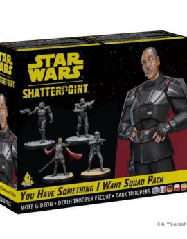 Juego de Mesa Star Wars Shatterpoint You Have Something I Want Squad Pack Edad Recomendada 14 Años