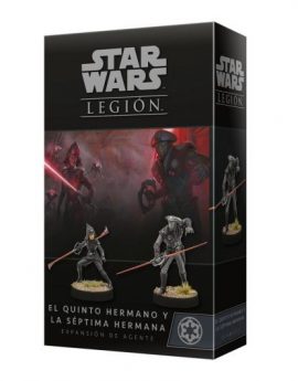 Juego de Mesa Star Wars Legion El Quinto Hermano y La Septima Hermana Edad Recomendada 14 Años