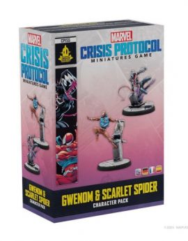 Juego de Mesa Marvel Crisis Protocol Gwenom & Scarlet Spider Edad Recomendada 14 Años