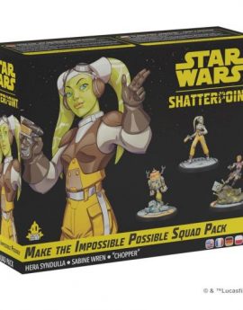 Juego de Mesa Star War Shatterpoint Make The Impossible Possible Squad Pack Edad Recomendada 14 Años