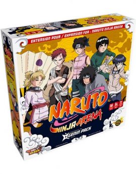 Juego de Mesa Naruto Ninja Arena Genin Pack Edad Recomendada 10 Años (ingles)