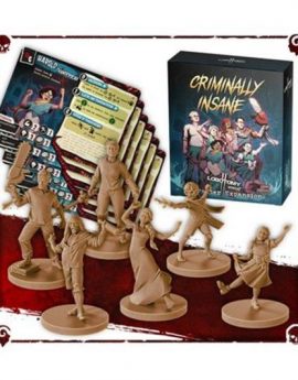 Juego de Mesa Lobotomy 2 Criminally Insane Ward Edad Recomendada 14 Años Idioma Ingles
