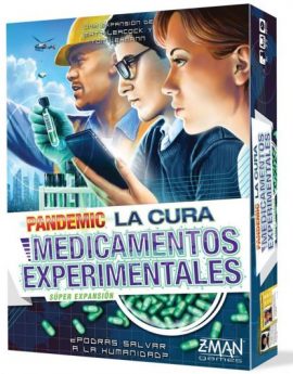 Juego de Mesa Pandemic La Cura Expansion Medicamentos Experimentales Pegi 8