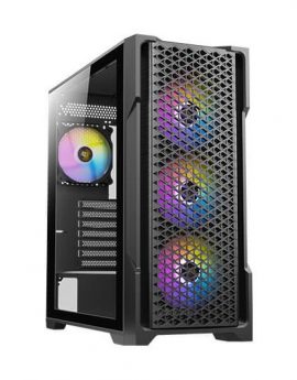 Antec AX90 RGB Midi Tower Cristal Templado USB 3.0 Negra