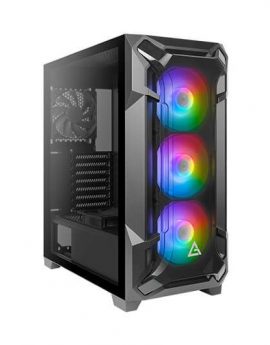 Antec DF600 Flux Midi Tower Cristal Templado USB 3.0 Negra