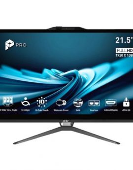 MSI Pro AP222T-496EU Intel Core i3-14100 8GB 256GB SSD 21.5’ Tactil sin S.O,. Negro