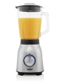 Batidora de vaso Princess 212091/ 1000W/ 4 Velocidades/ Capacidad 1.5L
