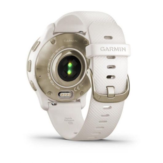 Smartwatch Garmin Venu 2 Plus/ Notificaciones/ Frecuencia Cardíaca/ GPS/ Beige y Oro