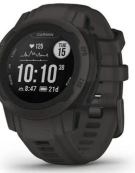 Smartwatch Garmin Instinct 2S/ Notificaciones/ Frecuencia Cardíaca/ GPS/ Negro