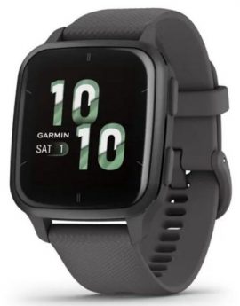 Smartwatch Garmin Venu SQ 2/ Notificaciones/ Frecuencia Cardíaca/ GPS/ Gris