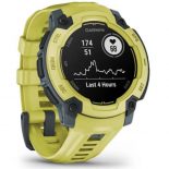 Smartwatch Garmin Instinct E 45mm Amarillo correa silicona amarilla