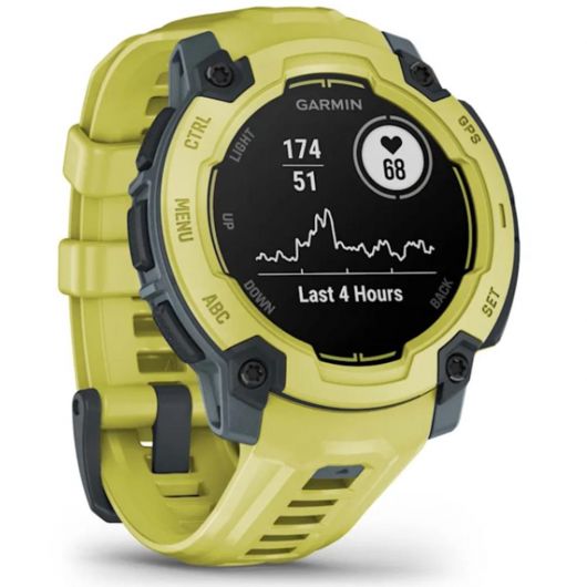 Smartwatch Garmin Instinct E 45mm Amarillo correa silicona amarilla