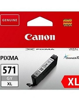 Cartucho de Tinta Original Canon CLI-571XL Alta Capacidad/ Gris