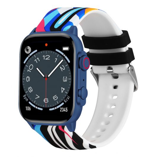 Smartwatch Trevi T-fit 458 A Smart Fitness Band Amoled Mwc Metal Blue
