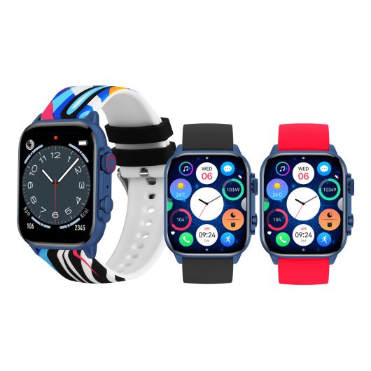 Smartwatch Trevi T-fit 458 A Smart Fitness Band Amoled Mwc Metal Blue 4 Smartwatch Trevi T-fit 458 A Smart Fitness Band Amoled Mwc Metal Blue