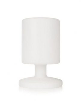 Lámpara de Mesa Smartwares 5000.472/ 4.7W/ Blanca