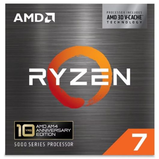 Procesador AMD Ryzen 7 5800X3D 3 Procesador AMD Ryzen 7 5800X3D 3.4GHz Socket AM4