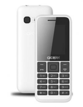 Teléfono Móvil Alcatel 1068D/ Blanco