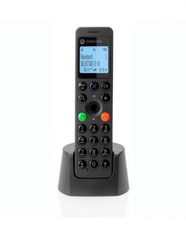 Motorola DOT201 Negro / Teléfono Inalámbrico