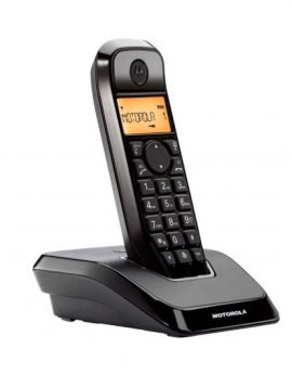Motorola S1201 Negro / Teléfono Inalámbrico