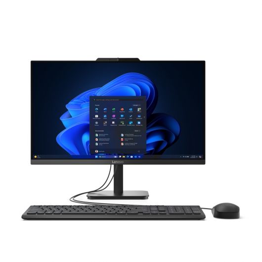 Lenovo V100 Intel N N100 60.5 cm (23.8') 1920 x 1080 Pixeles PC todo en uno 8GB DDR4-SDRAM 512GB SSD Windows 11 Pro Wi-Fi 6 (802.11ax) Negro