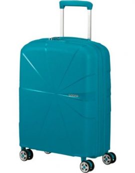 Maleta de Cabina American Tourister Starvibe Spinner 55cm/ 55x40x20cm/ 4 Ruedas/ Verdigrís
