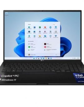 Portátil LG Gram 16Z90TL-G.AU85BN Intel Core Ultra 7-258V/ 32GB/ 512GB SSD/ 16'/ Win11 Negro