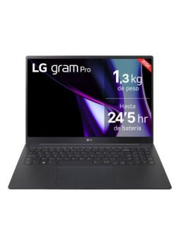 LG 16ZD90SP-A.AX78B 16' OLED Intel Core Ultra 7 - 155H/ 32GB/ 1TB SSD/ sin S.O. Negro