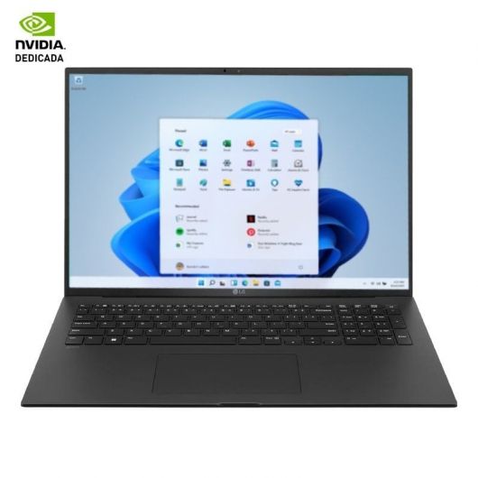 Portátil LG Gram 17Z90R-E.AD75B Intel Core i7-1360P/ 32GB/ 512GB SSD/ GeForce RTX 3050/ 17'/ Win11/ Negro
