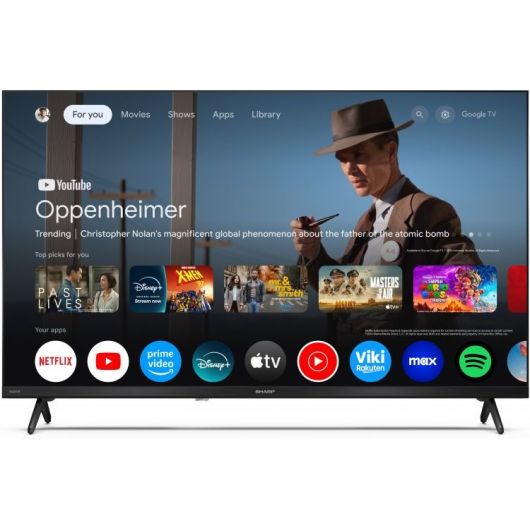 Sharp LED 32HF2265E 32' HD Ready Smart TV Google TV HDR10 2 Sharp LED 32HF2265E 32' HD Ready Smart TV Google TV HDR10