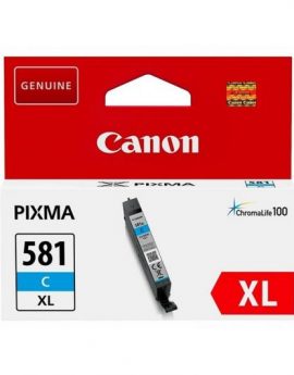 Cartucho de Tinta Original Canon CLI-581CXL Alta Capacidad/ Cian