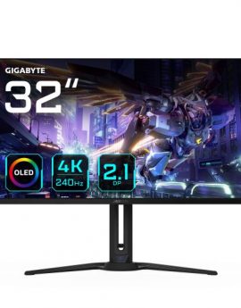 Gigabyte AORUS FO32U2P 31.5' QD-OLED UltraHD 4K 240Hz FreeSync Premium