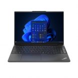 Lenovo ThinkPad E16 Gen 2 (AMD) AMD Ryzen 5 7535HS Portátil 40.6 cm (16') WUXGA 16GB DDR5-SDRAM 512GB SSD Wi-Fi 6E (802.11ax) Windows 11 Pro Negro Reacondicionado