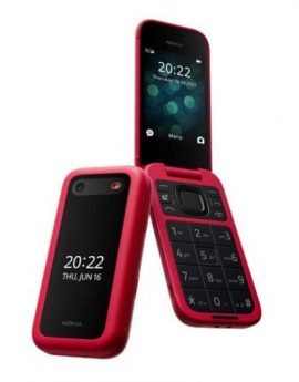 Teléfono Móvil Nokia 2660 Flip/ Rojo