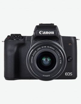 Camara digital reflex Canon EOS M50 24.1MP WiFi Negra + Objetivo EF-M 15-45mm F3.5-6.3 IS STM