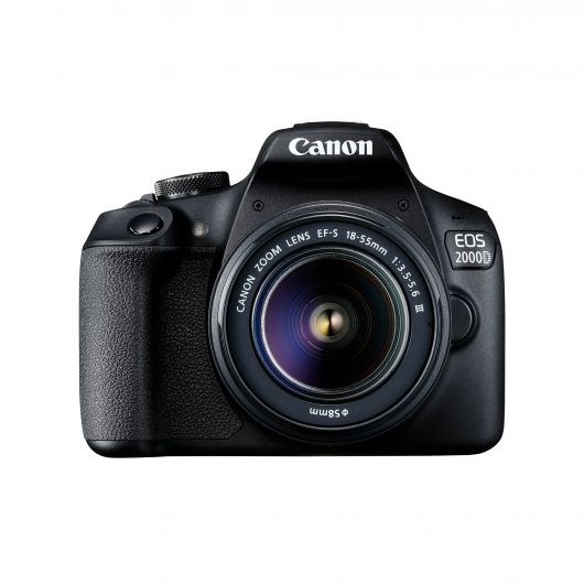 Canon EOS 2000D 24.1MP WiFi + EF-S 18-55mm F3.5-5.6 DC III