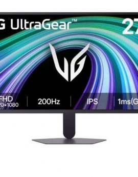 Monitor Gaming LG UltraGear G5 27G523B-B 27'/ Full HD/ 1ms/ 200Hz/ IPS/ Negro