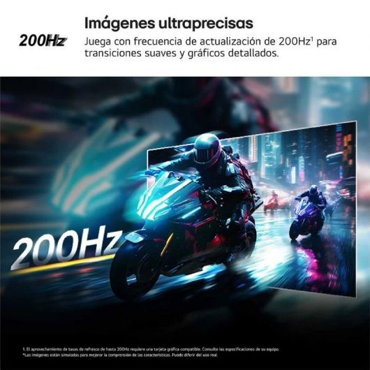 Monitor Gaming LG UltraGear 27G610A-B 27'/ QHD/ 1ms/ 200Hz/ IPS/ Regulable en Altura/ Negro 2 Monitor Gaming LG UltraGear 27G610A-B 27'/ QHD/ 1ms/ 200Hz/ IPS/ Regulable en Altura/ Negro