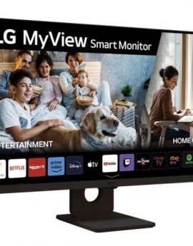 Smart Monitor LG MyView 27SR50F-B 27'/ Full HD/ Smart TV/ Multimedia/ Negro